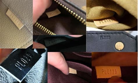 Louis Vuitton purse codes